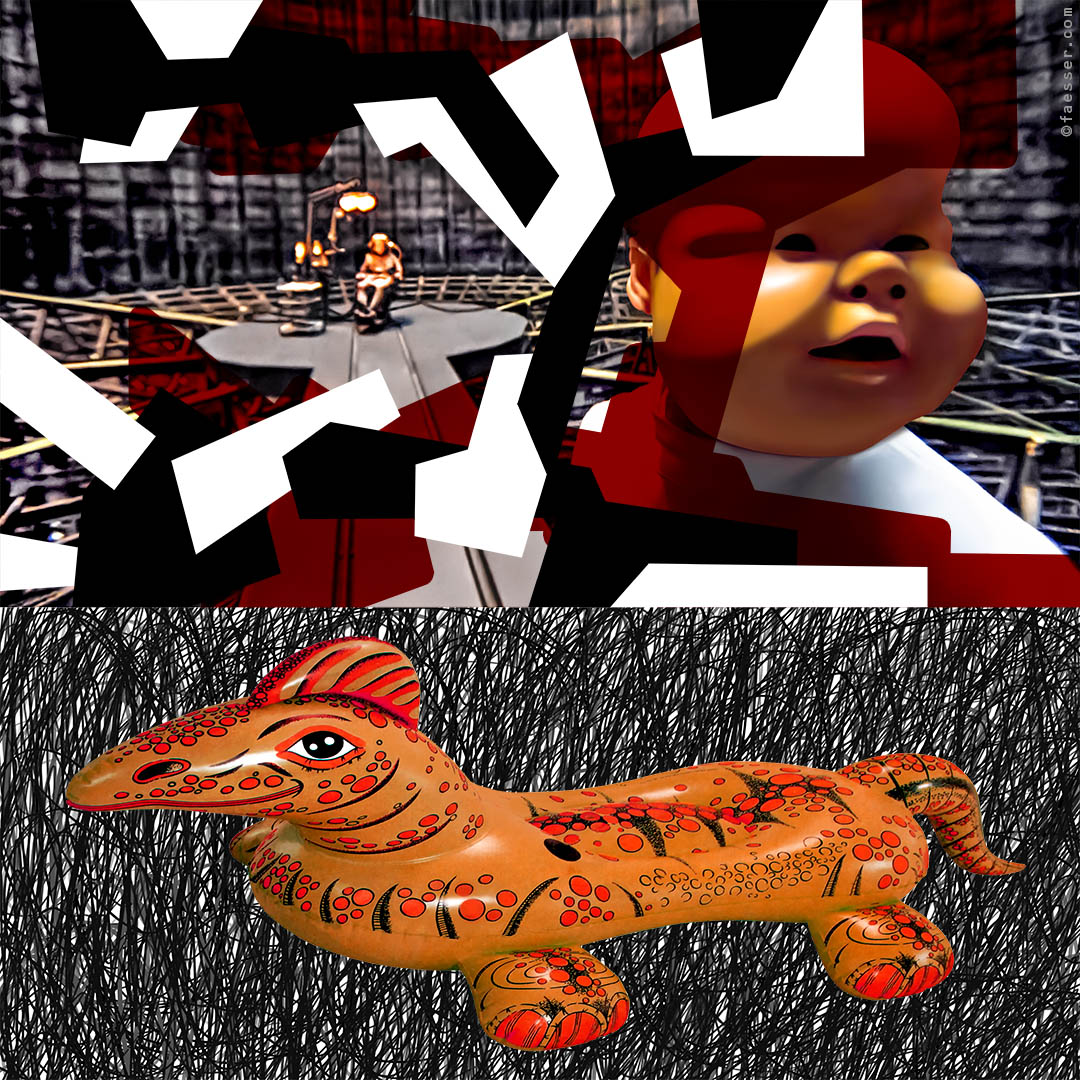 Brazil, and what we associate with; work of art as figurative painting; artist Roland Faesser, sculptor and painter 2017