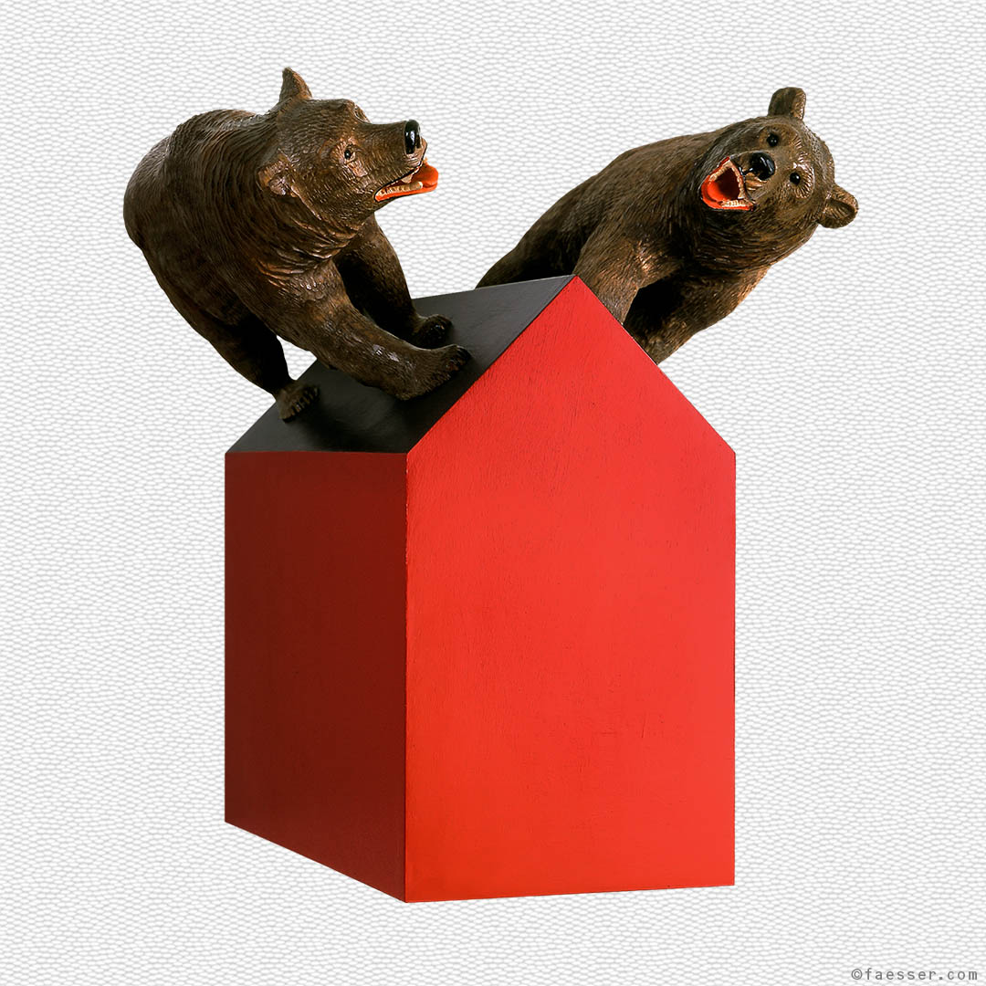 Max and Moritz: my most loved children's book and the reason why I became an artist; artist Roland Faesser, sculptor and painter 1999